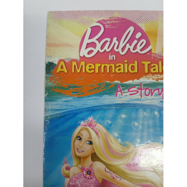 Barbie: นิทานบาร์บี้ เงือกน้อยผู้น่ารัก Barbie in A Mermaid Tale Storybook **รบกวนเลื่อนดูสภาพหนังสือก่อนการสั่งซื้อ**